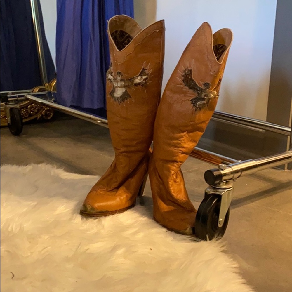 Vintage Inspired Rodeo Boots